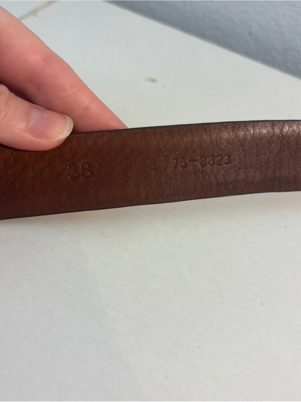 Johnson & Murphy size 38 Belt #75-8823